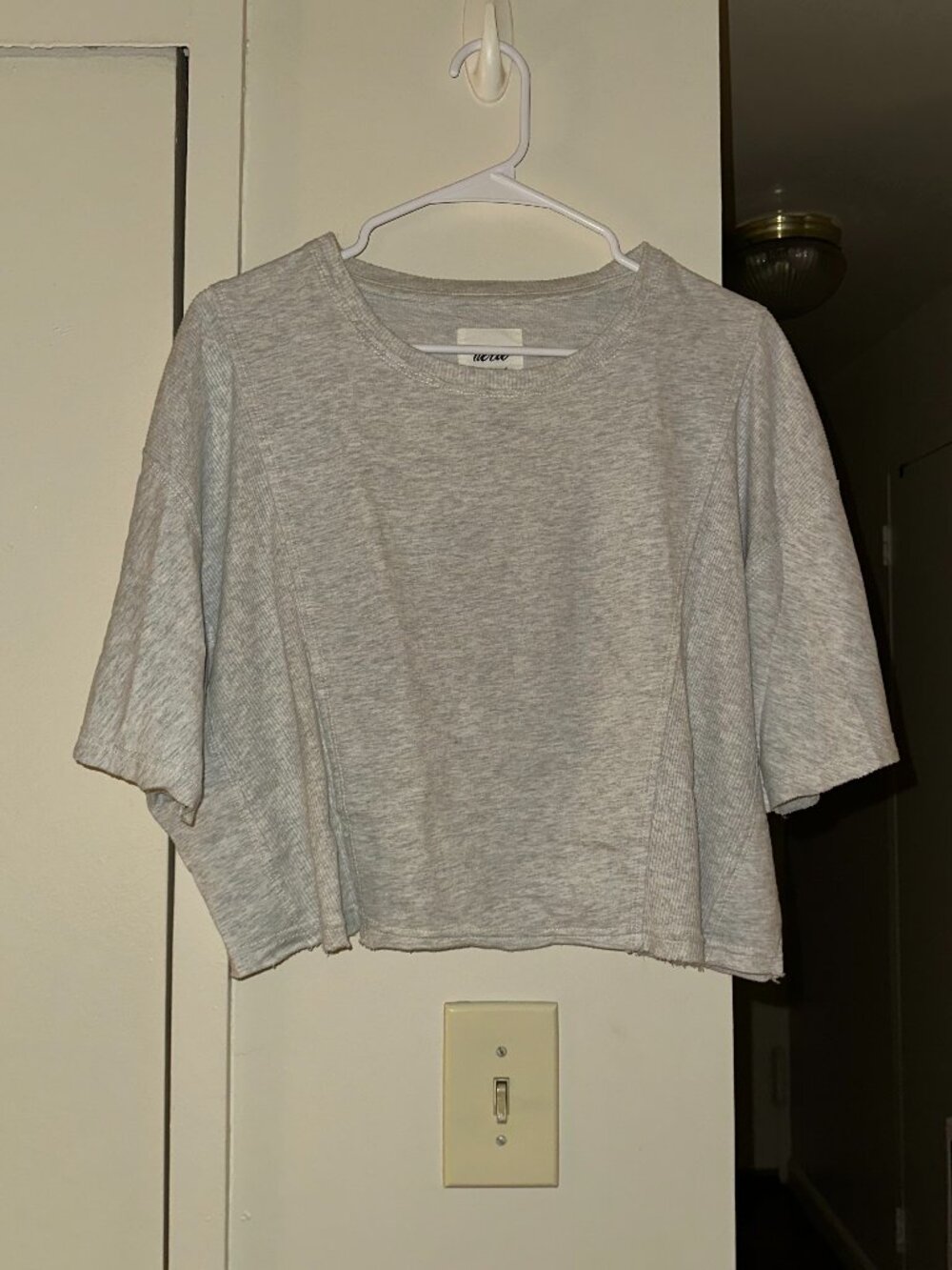 Aerie Women's Grey Crop-top